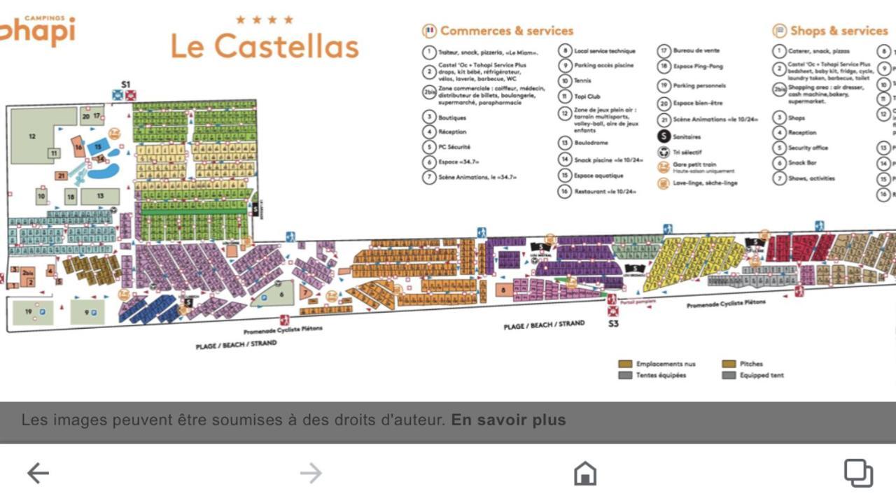 Camping Le Castellas Sète Kültér fotó